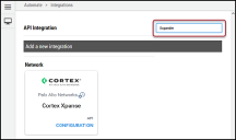 Xpanse Expander - Search for Connector